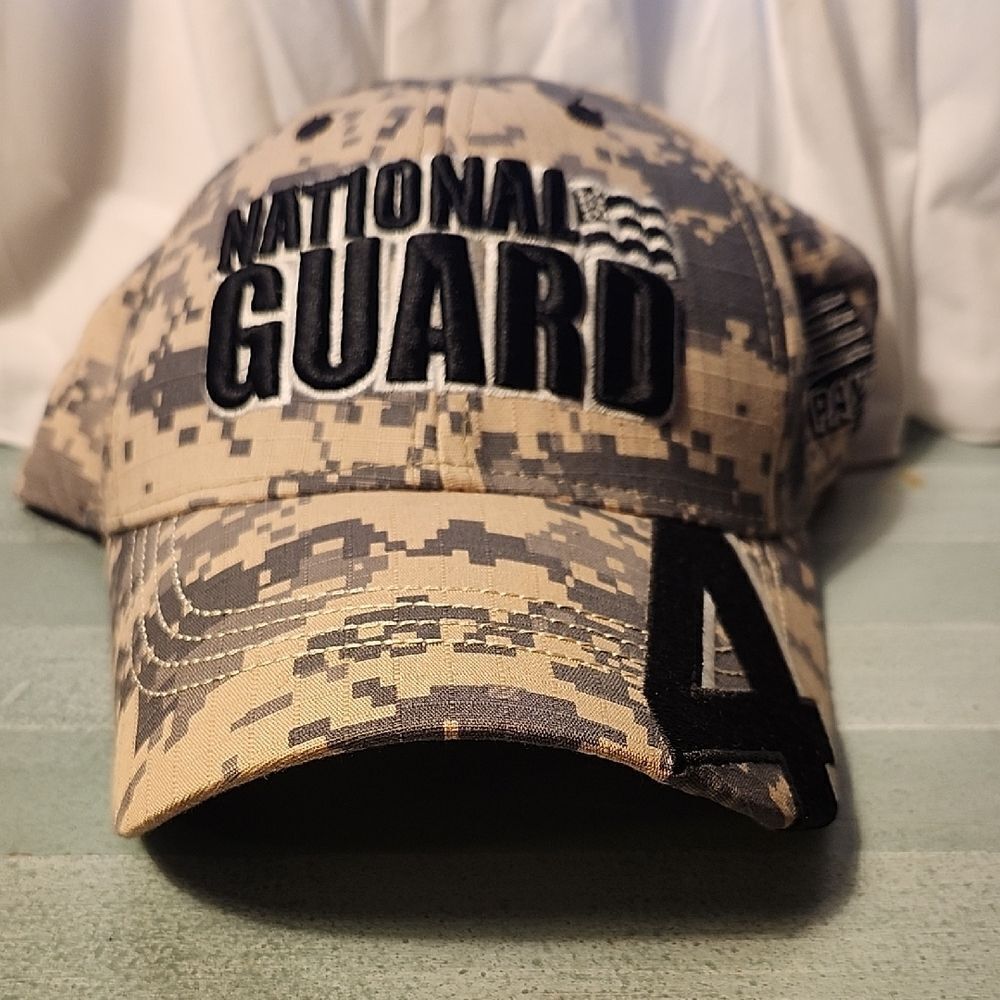 IZOD Racing National Guard JR Hildebrand Velcroback Hat - NWOT